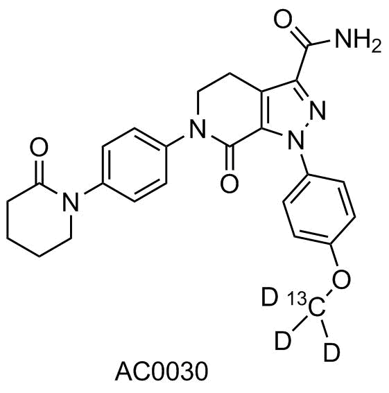 Apixaban 13CD3