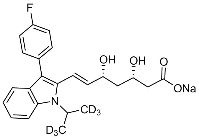 3S,5R-Fluvastatin D6