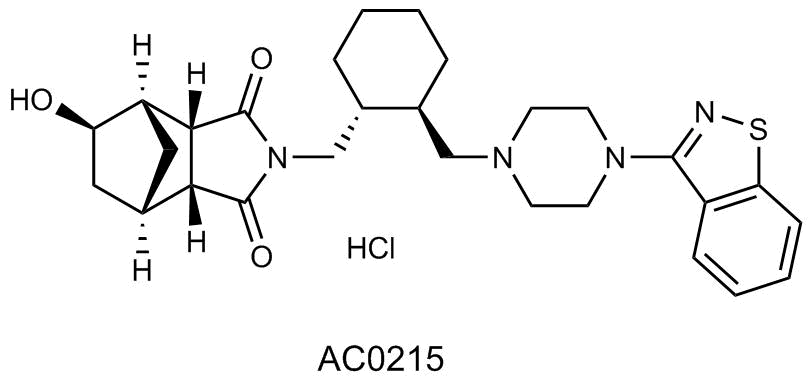 Lurasidone Inactive Metabolite 14283, 5α/6α-Hydroxy Lurasidone Hydrochloride (Mixture of Diastereomers)