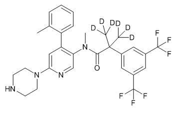 N-Desmethyl Netupitant D6