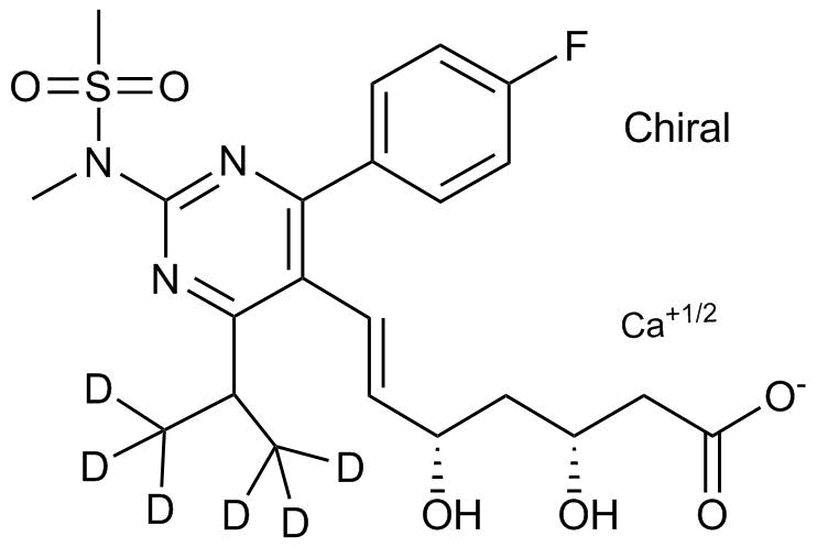 Rosuvastatin D6 Calcium Salt
